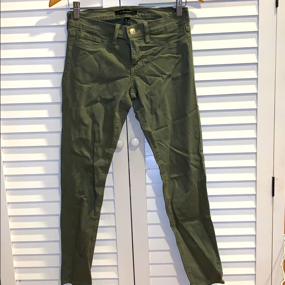 Flying Monkey Army Green Jeans